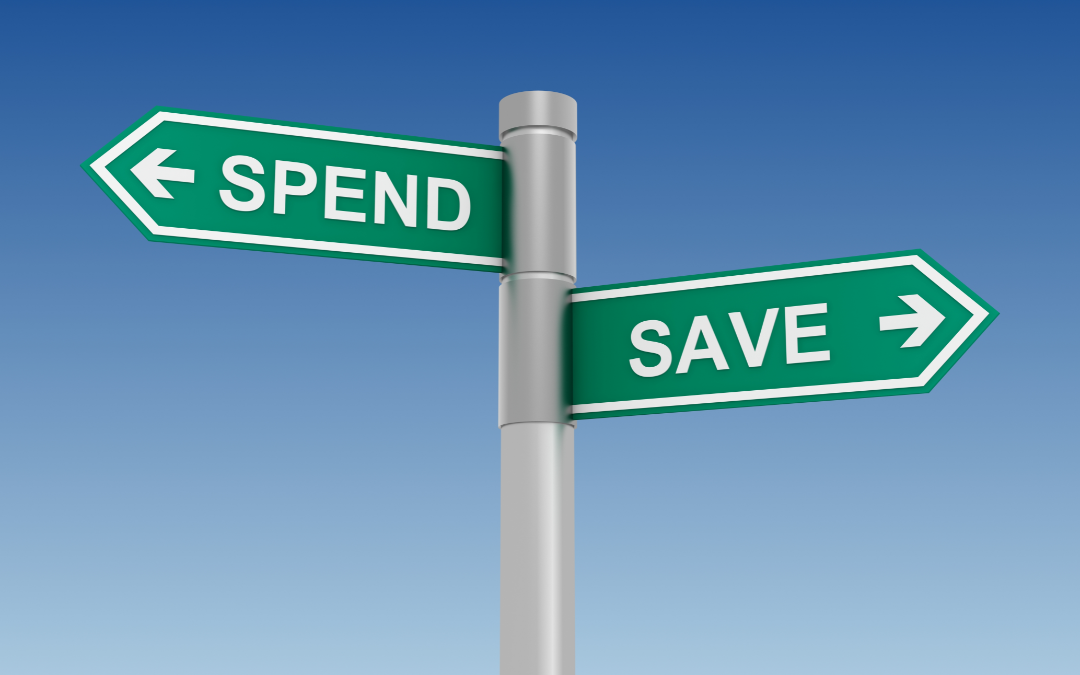 Money decisions spend or save